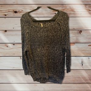 FREE PEOPLE | Crew Neck Sweater Sz Small
